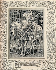 Peri Kraliçesi, c1900 by Walter Crane