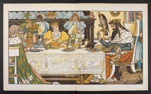 Kurbağa Prens için İllüstrasyon. by Walter Crane