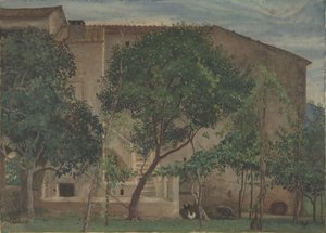 İtalyan Çiftlik Evi, 1871-3. by Walter Crane