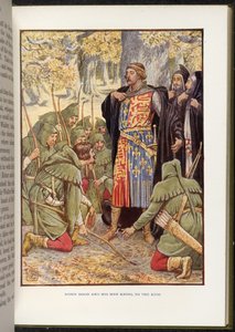 Robin Hood, I. Richard'dan önce by Walter Crane
