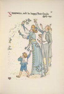 Yavşanotu. Konfeti atan düğün konukları by Walter Crane