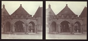 Somerton Market Cross, Pazar Yeri, Somerton, Güney Somerset, Somerset, 1913.