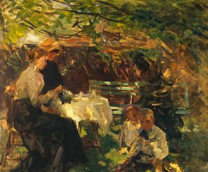 Bahçede Çay, c.1902