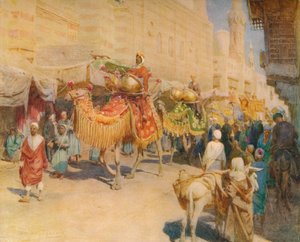 Bir Arap Düğün Alayı, c1905, 1912 by Walter Frederick Roofe Tyndale