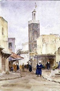 Doğu Sokak Sahnesi by Walter Frederick Roofe Tyndale