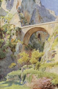 Pont St Louis (renkli taş) by Walter Frederick Roofe Tyndale
