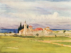 San Francesco, Spalato yakınlarında (renkli litografi) by Walter Frederick Roofe Tyndale