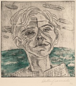 Denizdeki Adam, Otoportre Denizdeki Adam, Otoportre, 1923.