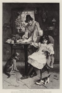 Kahvaltı Bitti, Grace Dedi (gravür)