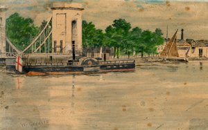Cadogan İskelesi Chelsea by Walter Greaves