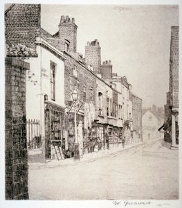 Duke Caddesi, Chelsea, Londra, 1873 by Walter Greaves