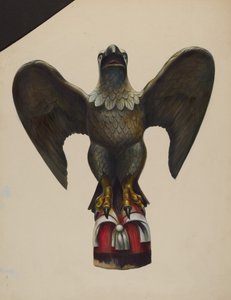Pilot Ev Figür Kartal, c. 1937.