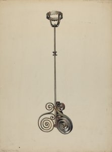 Tütsü Brülörü için Stand, c. 1938. by Walter Hochstrasser