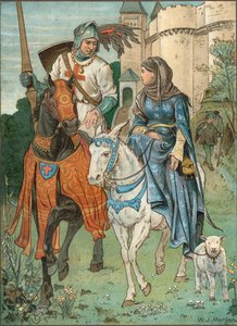 Una na Red Cross Knight by Walter Jenks Morgan