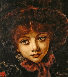 Sanatçının kızı Alice Knewstub