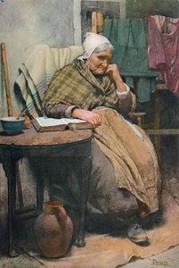 Yaşlı Bir Cornish Kadın, c1880, 1906.