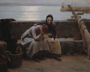 "Asla Sabah Akşam Giymedi Ama Bazı Kalpler Kırıldı" by Walter Langley