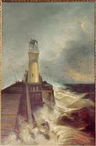 Deniz feneri ile iskele