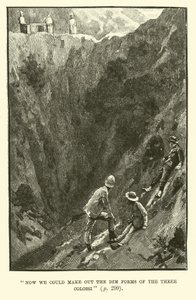 H Rider Haggard tarafından King Solomons Madenleri için İllüstrasyon by Walter Paget