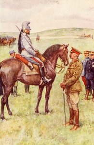 Lord Kitchener ve General Baratier arasında Fransa