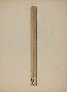Çekül Hattı ve Panosu, 1939.