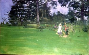 Çimlerin Üzerindeki Figürler by Walter Richard Sickert