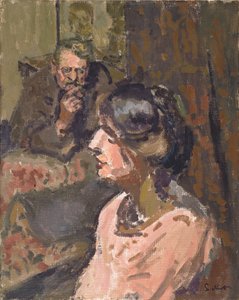 Hubby ve Marie, 1912 dolayları (tuval üzerine yağlıboya) by Walter Richard Sickert