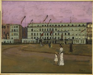 Hotel Royal, Dieppe, 1894 dolayları by Walter Richard Sickert