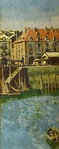La Darse (İç Liman) Dieppe by Walter Richard Sickert