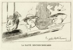 La Rochete Rochechuart by Walter Richard Sickert