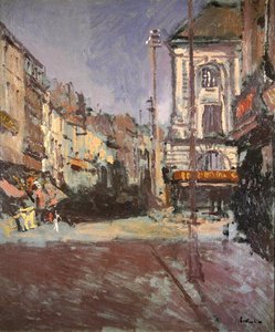 La Grande Rue, Dieppe (tuval üzerine yağlı boya) by Walter Richard Sickert