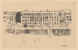 Eski Otel Royal Dieppe by Walter Richard Sickert
