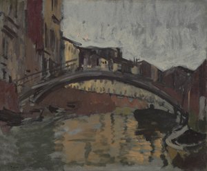 San Trovaso, Venedik, c.1904 by Walter Richard Sickert