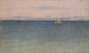 Deniz manzarası (tuval üzerine yağlı boya) by Walter Richard Sickert
