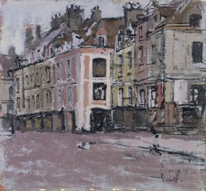 Eski Oyun Salonları, Dieppe; Eski Oyun Salonları, Dieppe, c.1898-1900 by Walter Richard Sickert
