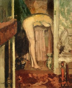 saçını yıkayan kadın by Walter Richard Sickert