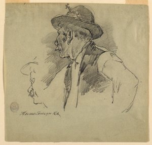 Bavyeralı Bir Köylü by Walter Shirlaw