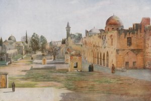 Haram Es Shereef, Kudüs by Walter Spencer Stanhope Tyrwhitt