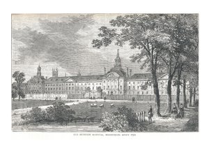 Eski Bethlem Hastanesi. Moorfields Yaklaşık 1750, 1878