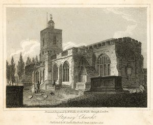 Stepney Kilisesi, Londra by Walter Wallis