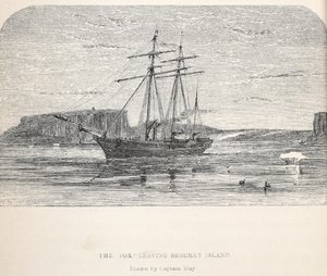 Fox, Beachey Adası'ndan Ayrılırken, 1859 by Walter William May