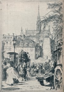 Yer St. Michel, Paris, c1913 by Walter Zeising