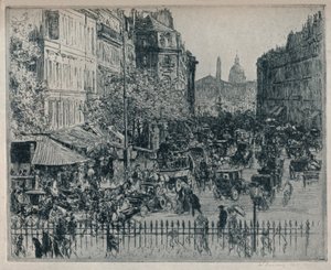 Rue Royale, Paris, c1913 by Walter Zeising