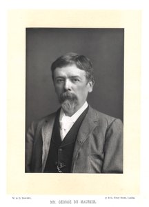 George Du Maurier, İngiliz yazar ve sanatçı, c1895.