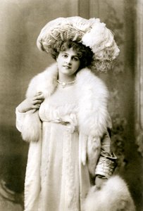 Marie Studholme 1875-1930, İngiliz aktris, 1900'ler.