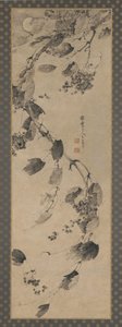 Rüzgar ve Ay Işığında Asma, Ming hanedanı, 1368-1644. by Wang Liangchen