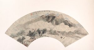Manzara, 19. yüzyıl. by Wang Tingru