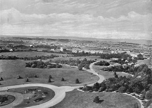 Barnsley Parkı ve Kasabası, c1896 by Warner Gothard