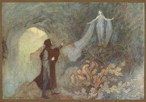 Cenerentola'dan Grotto'da Prens'e görünen Peri.