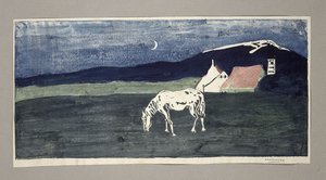 Alacakaranlık Alacakaranlık, 1904. by Wassily Kandinsky